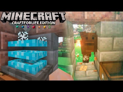 Видео: Жара, Холод и Сокровища - CRAFT For LIFE Minecraft