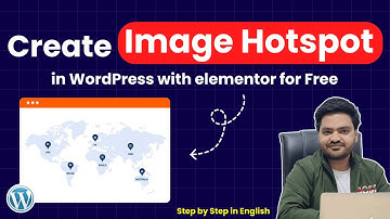 Make an Image Hotspot with Text in your WordPress Website using Elementor for Free