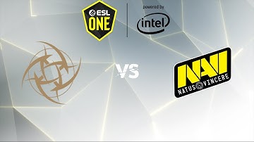 Map 2 | Train | Ninjas in Pyjamas vs. Natus Vincere - ESL One Cologne 2020 EU - Group A