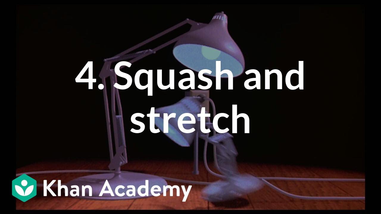 4. Squash and stretch Animation Computer animation Khan Academy