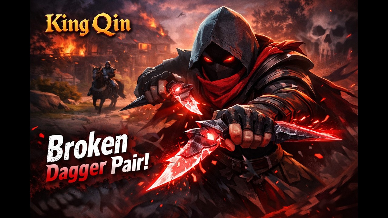 Solo / Duo Open World Gank. Broken Dagger Pair One Shot!!!  Albion Online.