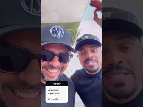 Wesley, Xand Avião e Tirullipa vão se fantasiar de quê?