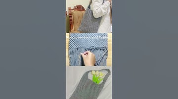 How to Make Macrame Shoulder Bag | Macrame Bag Tutorial by zonalidi