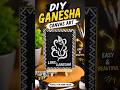 🕉️ Lord Ganesha Canvas Art 🎨✨ Handcrafted with devotion and creativity. May Bappa bless everyone