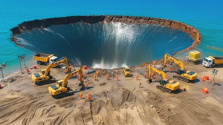 Something Strange Is Happening Near Egypt: Water Meant for the Ocean Ends in the Sahara Desert