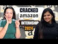 How She Cracked Amazon OFF-CAMPUS 2024 | Salary Revealed 😲