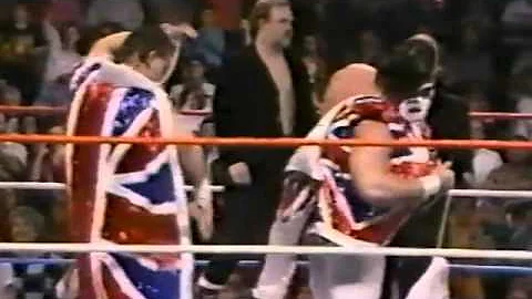 RCS Exclusive: the British Bulldogs vs Iron Mike Sharpe & Jobber Superstars 3/26/88 Test