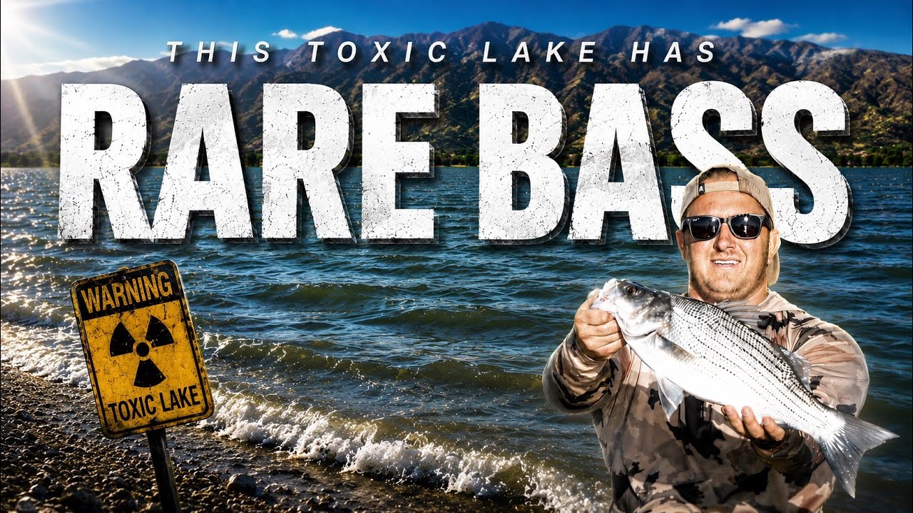 This “Toxic” Lake holds Rare bass and Epic fishing! (Lake Elsinore kayak fishing)