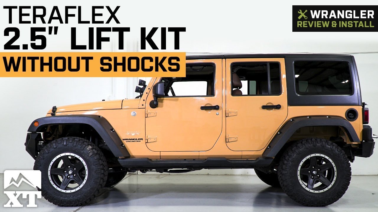 Teraflex Jeep Wrangler  Suspension Lift Kit 1351000 (07-18 Jeep  Wrangler JK 4-Door) - Free Shipping