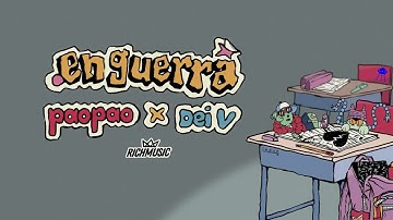 en guerra - paopao, Dei V (lyric video)