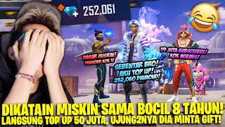 AKUN EP EP FROST DIAMOND DI HINA BOCAH GLOBAL SONGONG! TANPA RAGU TOP UP 50 JUTA DIAMOND!!!