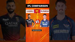 👑 Virat Kohli 🆚 Mitchell Marsh 🔥 | IPL Stats Comparison 2026 📊 Who is Better?