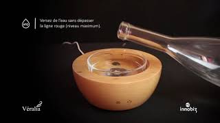 Diffuseur Dhuile Essentielle Ultrasonique Et Lumineux Veralia Innobiz