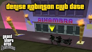 Grand Theft Auto San Andreas - Denise Robinson Club Date \