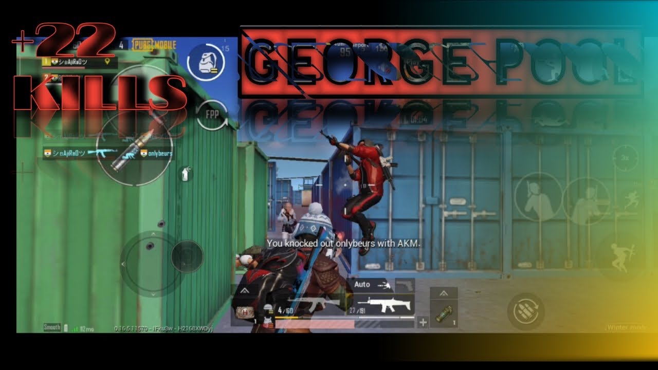 22 KILLS + CHICKEN DINNER | DUO VS SQUAD | M416 + AWM COMBO