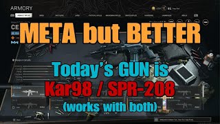 Warzone - Kar98 / SPR208 - META but BETTER = Aimbot! Season 2