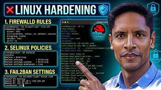 Linux Security Advanced: firewalld SELinux fail2ban