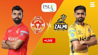 🔴 - 𝐑𝐄𝐋𝐈𝐕𝐄 | Peshawar Zalmi vs Islamabad United |  Match 13