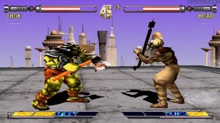 Star Wars Masters Of Teras Kasi Ps1 Thok Part 1 Arcade Mode Hd