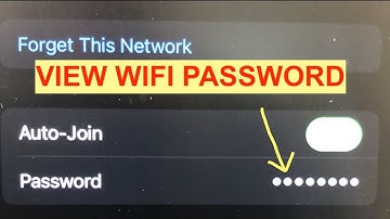 How to See Saved Wi-Fi Passwords on iPhone iOS 16