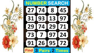 Number Search: Get Freedom from Frustration with Number Hunt #braingame #relief #puzzle #quiz  -#475 screenshot 5