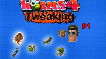 Worms 4 Tweaks 1.0 #1  Duello tweaking con armi base/Deathmatch tweaking base weapons