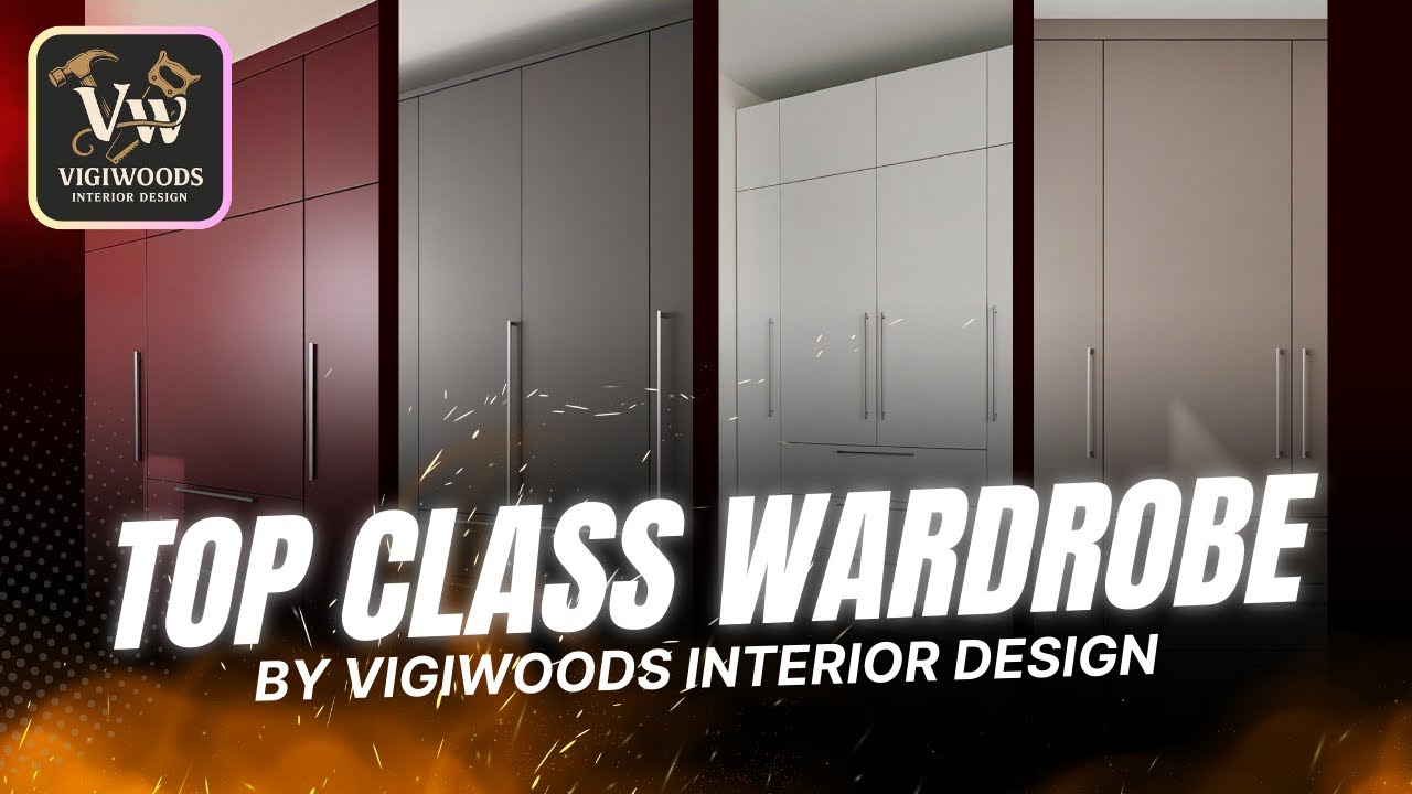 Top Class Modern Wardrobe Design / Vigiwoods Interior Design , Abu Dhabi , UAE