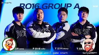 [ENG] ASL S21 Ro.16 Group A Winners match part.1 (Soma, Sharp, Ssak, Tulbo)