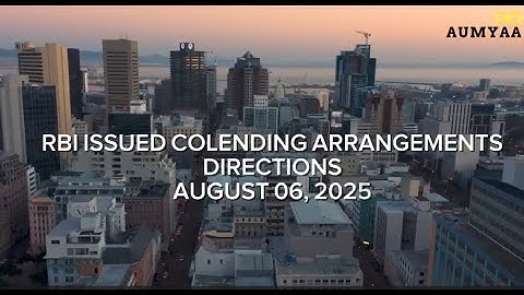 RBI’s New Co-Lending Framework Effective from Jan 1, 2026