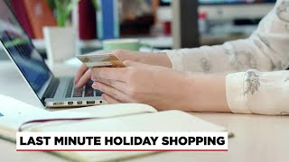 Last-minute shoppers keeping retailers busy on the last weekend before Christmas