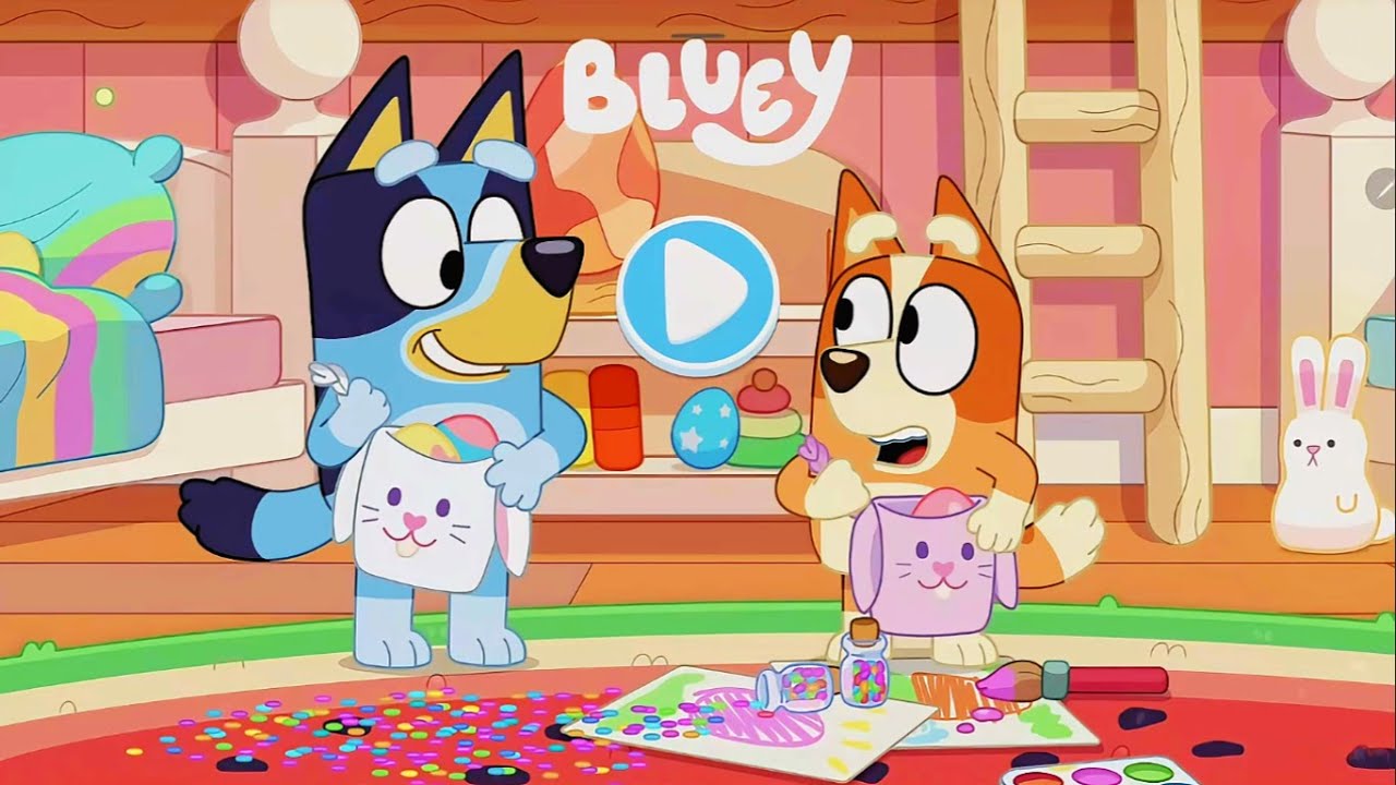 Bluey: Let's Play | Easter Eggs Chocolate