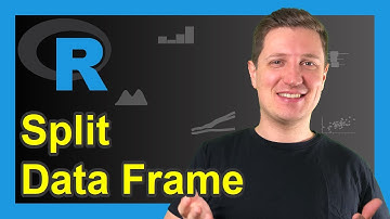Split Data Frame in R (3 Examples) | Divide (Randomly) by Row & Column | rbinom, nrow & c Functions