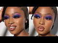 BLUE SMOKEY EYE TUTORIAL: Beautywithtaffy