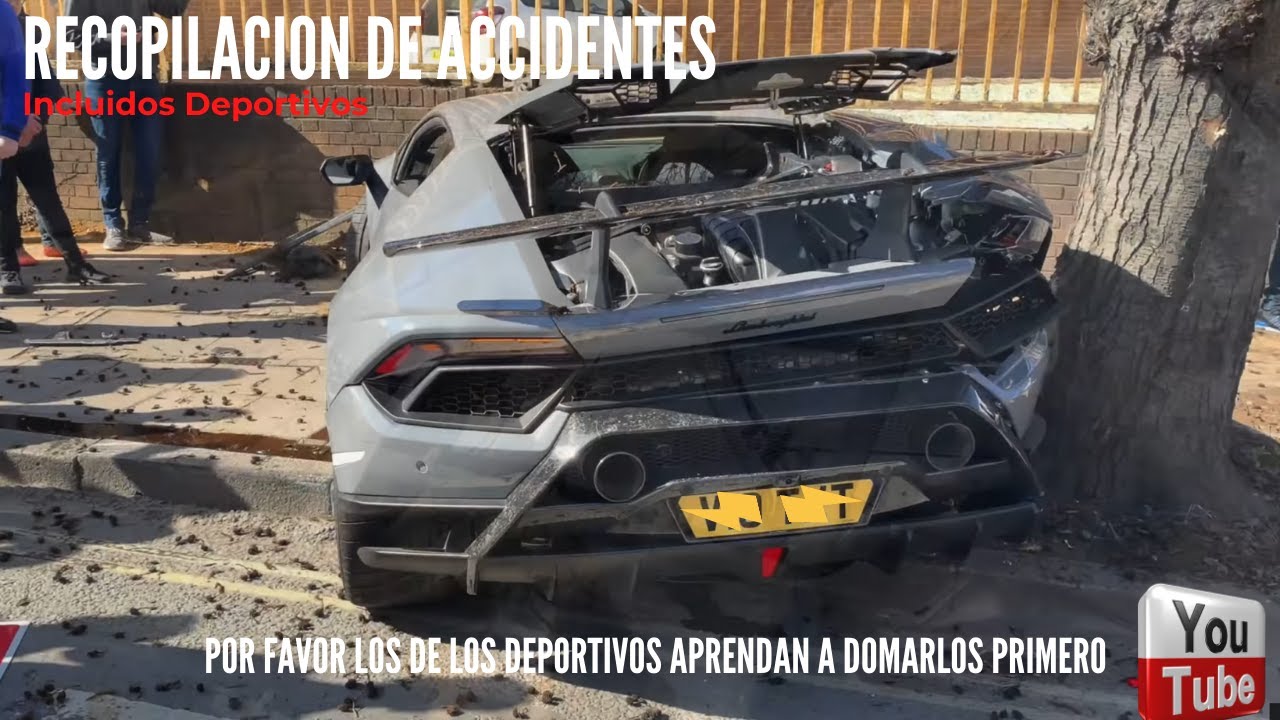 Recopilacion de accidentes Por Favor los de los Deportivos aprendan a