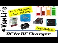 Battery to Battery - DC to DC Charger Installation. Campervan, Motorhome, RV