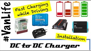 Battery to Battery - B2B - DC to DC Charger Installation. Campervan, Motorhome, RV screenshot 2