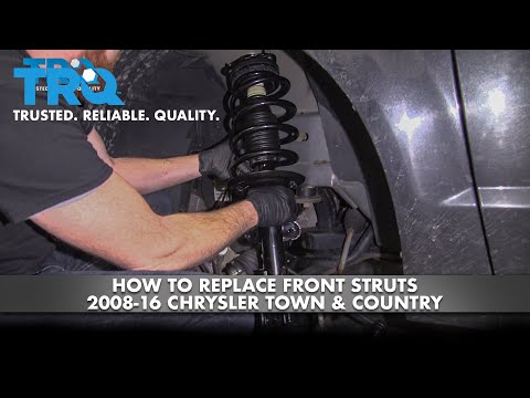 How to Replace Front Struts 2008-16 Chrysler Town & Country