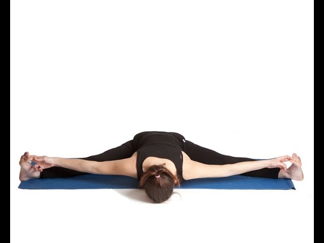 Wide Legged Forward Bend - Ekhart Yoga