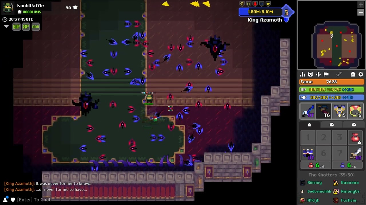 (rotmg) Hitless Hardmode Patience