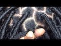 #65. HOW TO DO DREAD EXTENSION WITH CUBAN TWIST HAIR, ( VERY DETAILED)