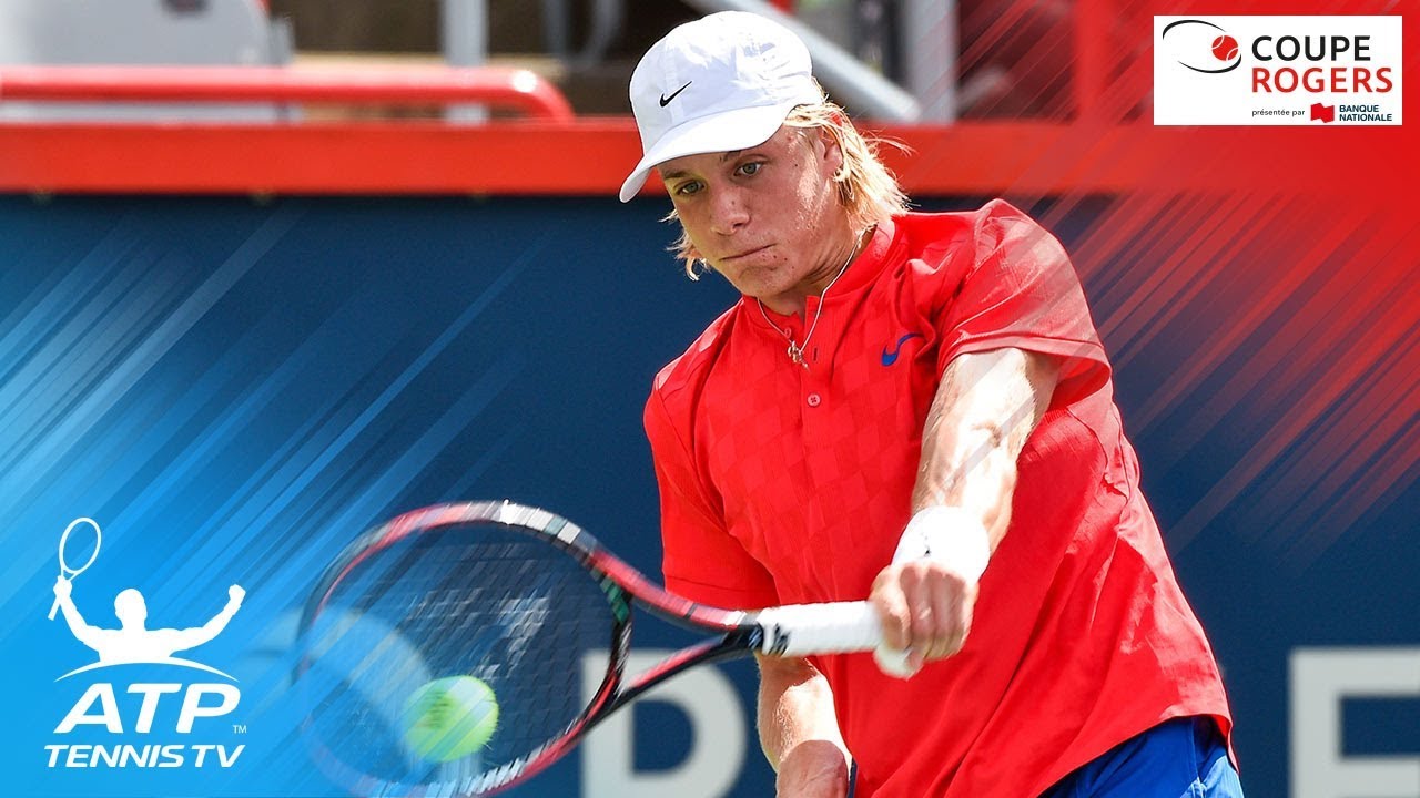 Dramatic Denis Shapovalov match point saves and win Coupe Rogers Montreal 2017