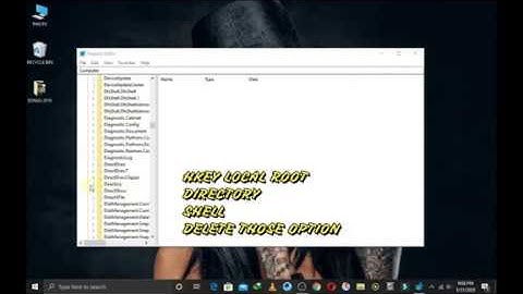 how to remove play with vlc and add to vlc