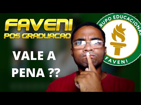 FAVENI EAD POS GRADUAÇÃO VALE A PENA? Grupo Educacional Faveni é confiável? DEPOIMENTO 2020