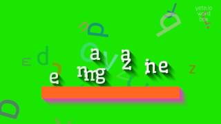How to say "enmagazine"! (High Quality Voices)