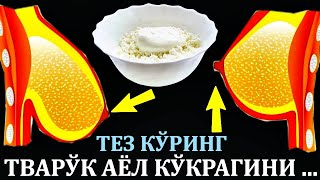 TVAROGNING FOYDASI AYOLLARNI SHOKGA SOLDI