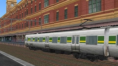 Epping line Epping to Flinders St, Flinders St to Epping via City Loop openrails