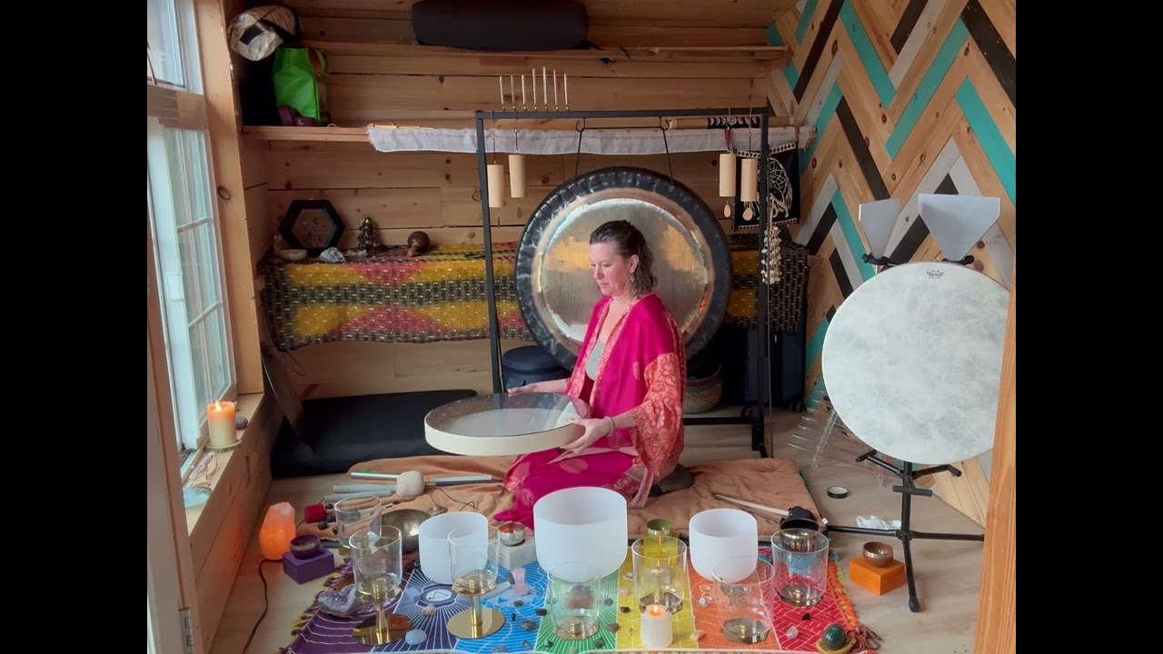 Sacred Sound Journeys by Elise Tyler 1st share take 2😉  