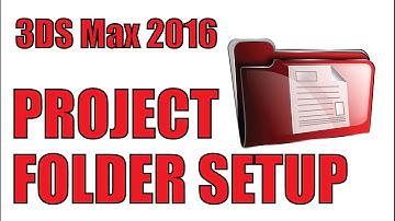 3DS Max 2016: Project Folder Setup