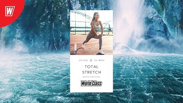 TOTAL STRETCH с Марией Ивановой | 28 октября 2020 | Онлайн-тренировки World Class
