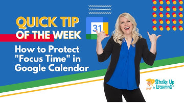 Protecting Your Focus Time in Google Calendar